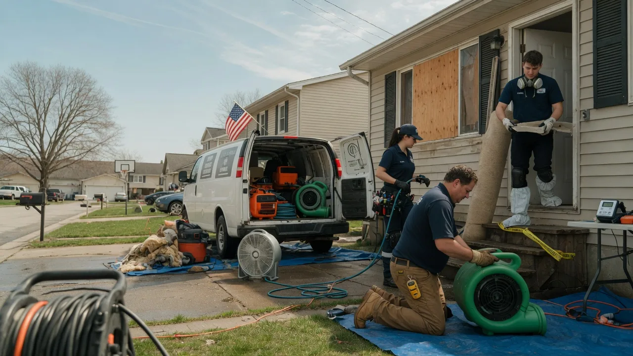 Water Damage Restoration in Dalmatia, PA near me